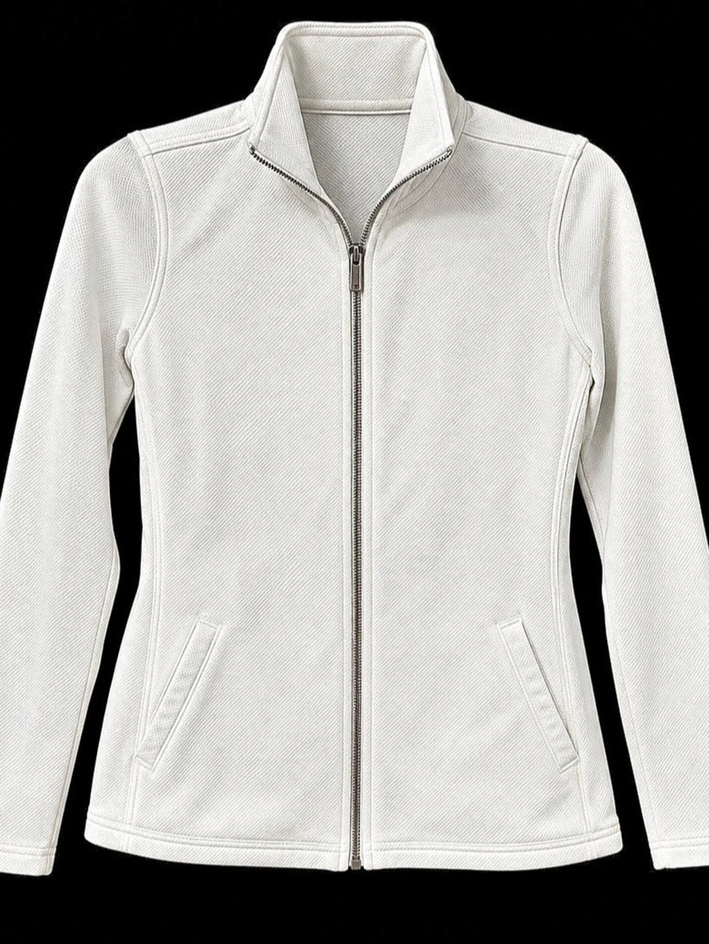 hasting & smith White Zip Jacket Size PM